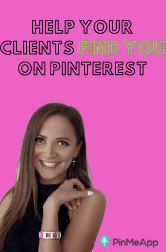 help your clients find you on Pinterest