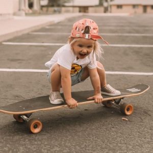 gir on boostedboard kids skateboard