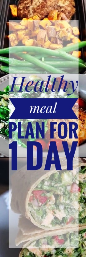 healthy meal plan for 1 day