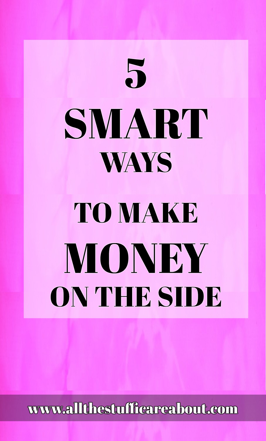 5 smart ways to make money on the side