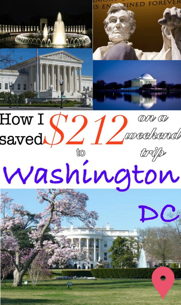 How to organise last minute trip to Washington DC and save?