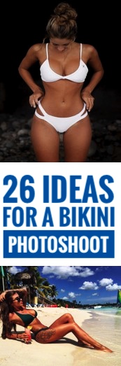 bikini body goals beach photoshoot