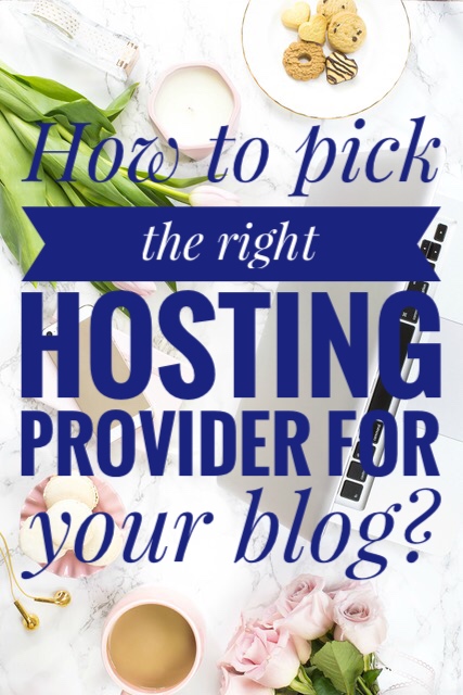 How to pick the right hosting provider for your blog