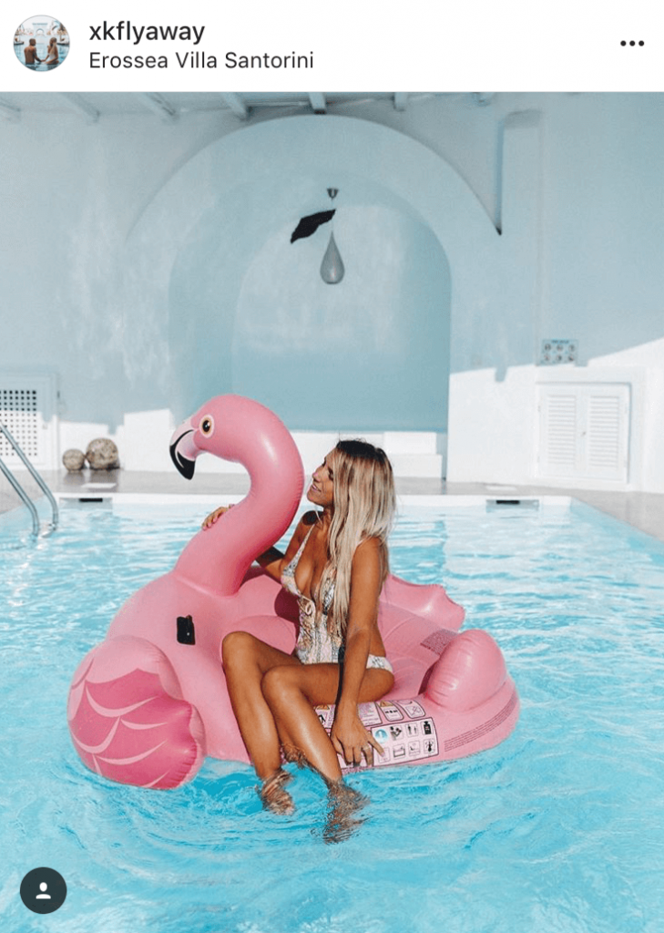 flamingo floatie photo inspiration
