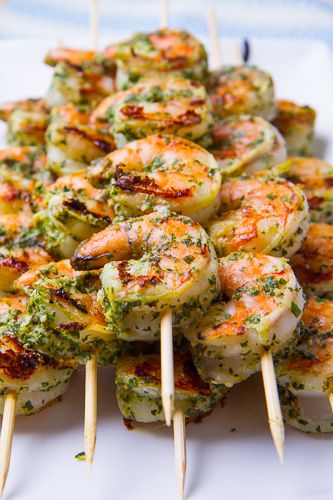 Barbecue Party shrimps