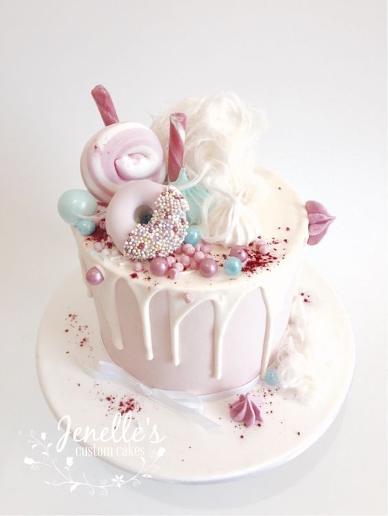 macaron cake, birthday cake, drip cake, ice cream birthday cake, pastel birthday cake, unicorn cake, birthday celebrations, epic cake, awesome birthday cake, girly birthday cake