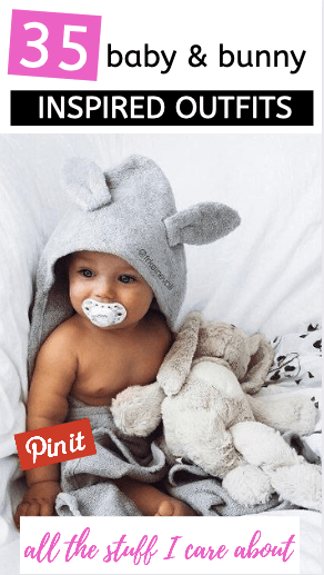 bunny baby photoshoot ideas